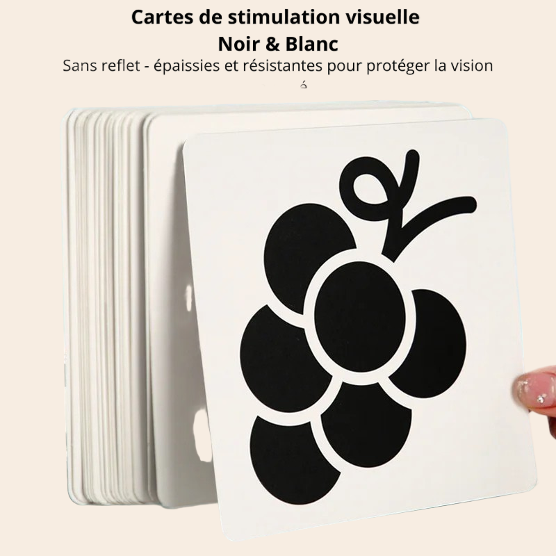 Cartes de Stimulation Visuelle –  (Haut Contraste)